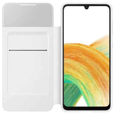 Samsung Etui S View Wallet Cover do Galaxy A33 5G Biały