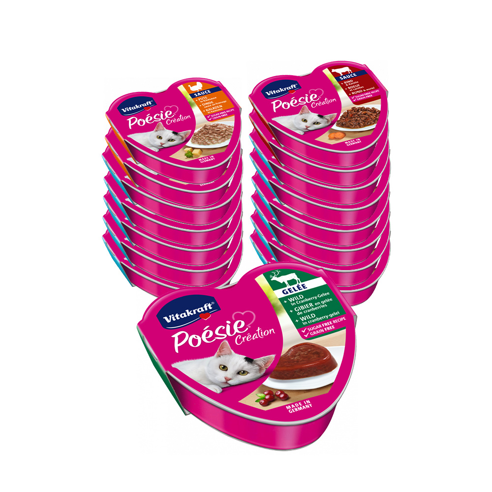 Vitakraft POESIE mokra karma dla kota Mix smaków 24x85g 56542-uniw