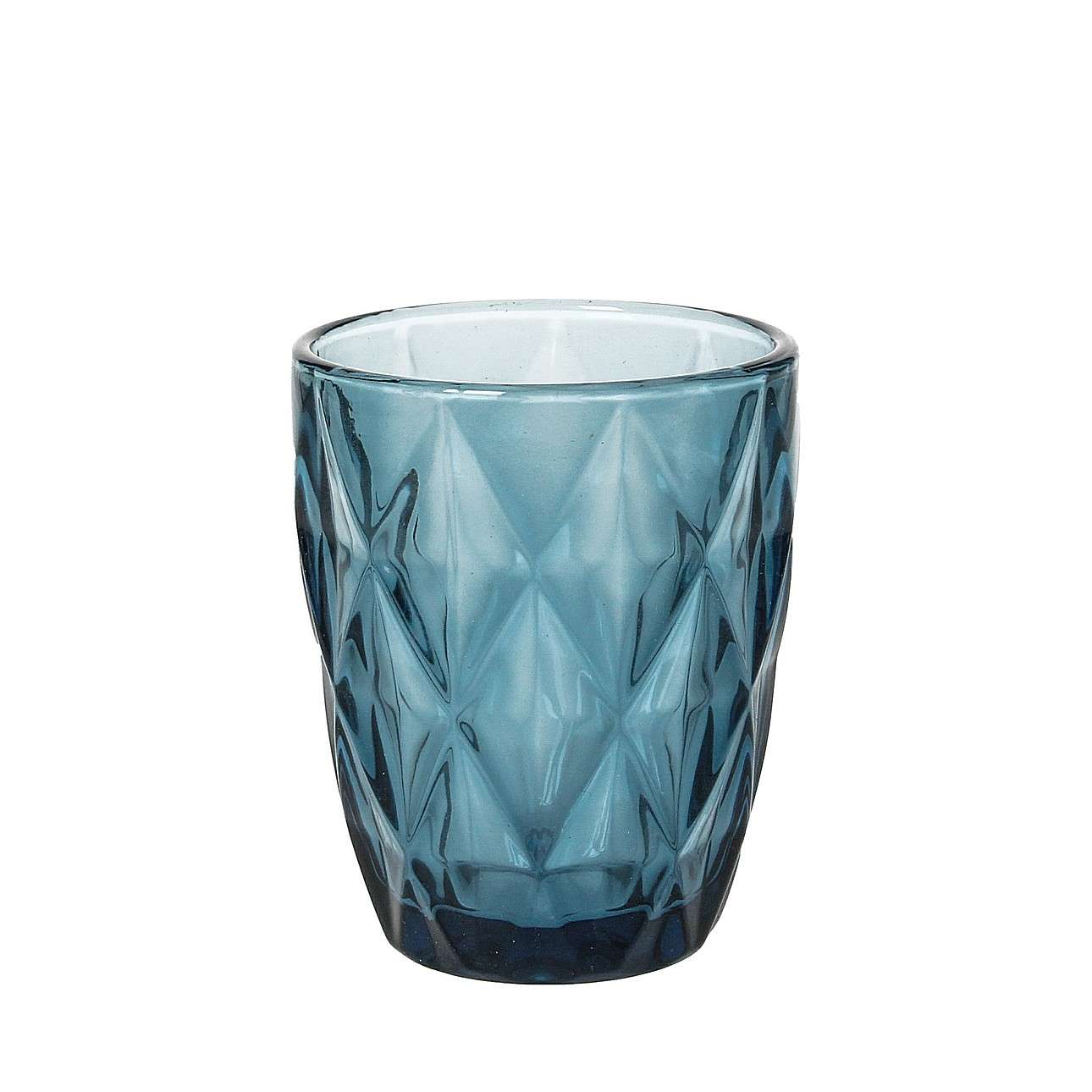 Dekoria pl pl Szklanka Basic Blue 8 x 10 cm 813-326