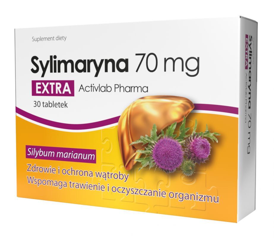 Activlab Pharma Sylimaryna Extra 70mg, suplement diety, 30 kapsułek Duży wybór produktów | Dostawa kurierem DHL za 10.90zł !!!| Szybka wysyłka do 2 dni roboczych! | 3558621