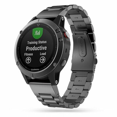 Garmin Tech-Protect TECH-PROTECT STAINLESS FENIX 5 / 6 / 6 PRO / 7 BLACK FD_20507-0