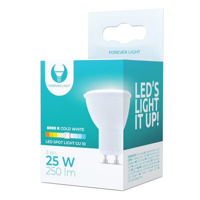 Forever Light Żarówka LED RTV003439 3W GU10 RTV003439