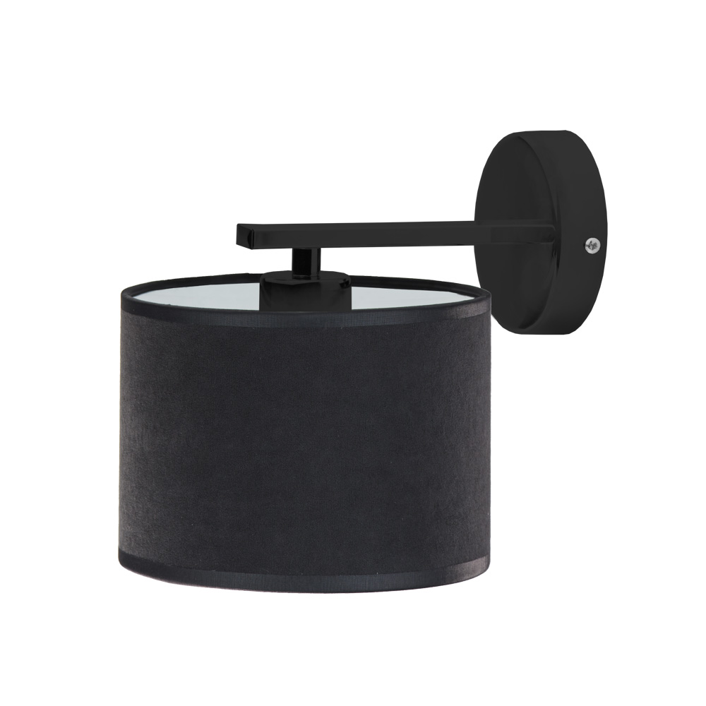 Welurowa lampka ścienna nad łóżko LUANDA VELUR 