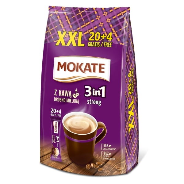 Mokate Sp. Z o.o. 3w1 3in1 Strong 24 szt x 17g XXL MOK.3IN1.STRO.24.XXL