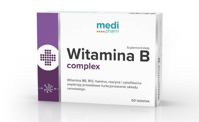 Laboratorium Galenowe Medi Pharm witamina B complex 60 tabletek