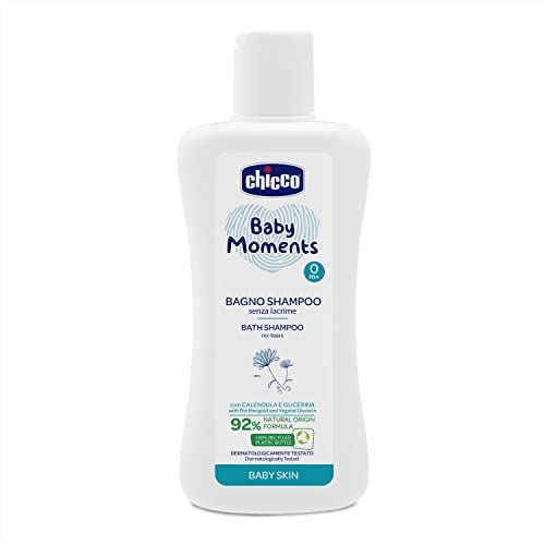 Chicco Baby Skin - szampon kąpielowy, 200 ml, 0 M+