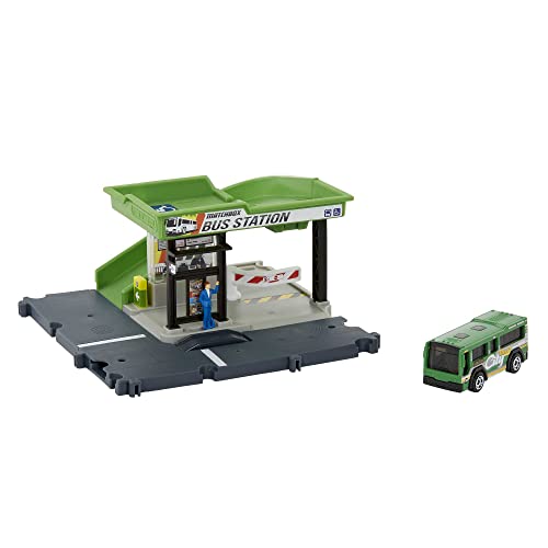 Mattel Dworzec Autobusowy Matchbox Mały Zestaw HDL08 HDL08