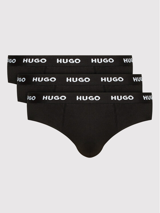 Hugo Komplet 3 par slipów 50469763 Czarny
