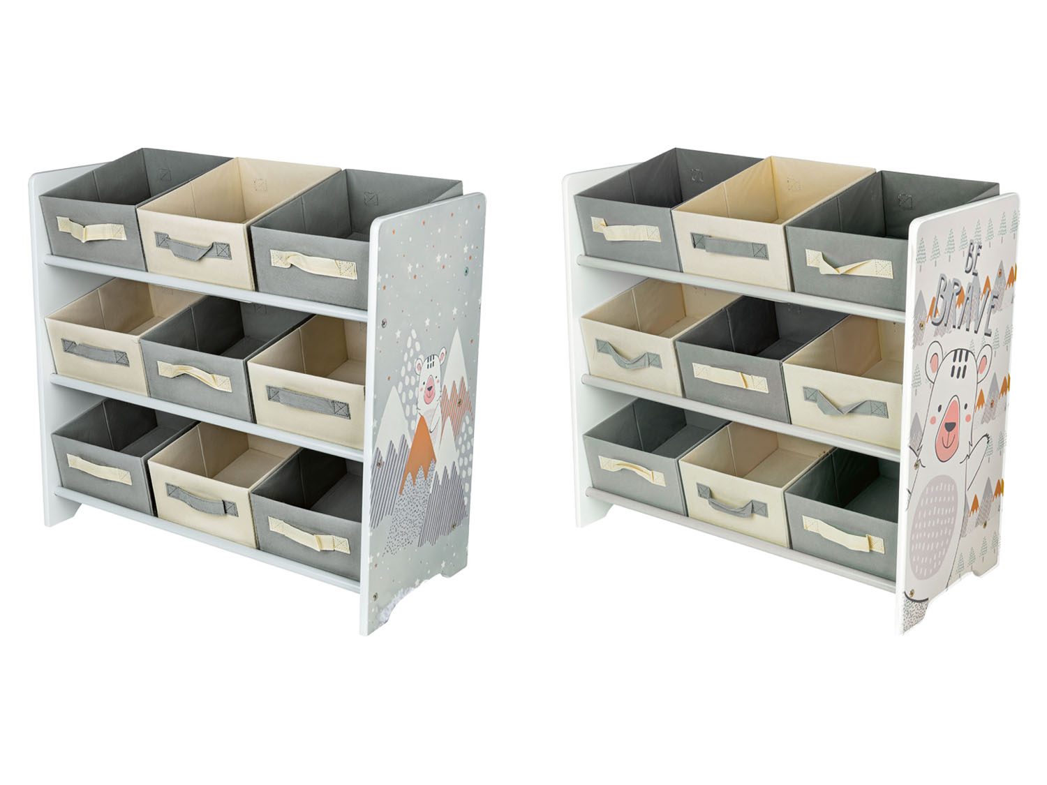Livarno Home Livarno Home Regał dziecięcy na zabawki, 65 x 60 x 30 cm 4055334528481