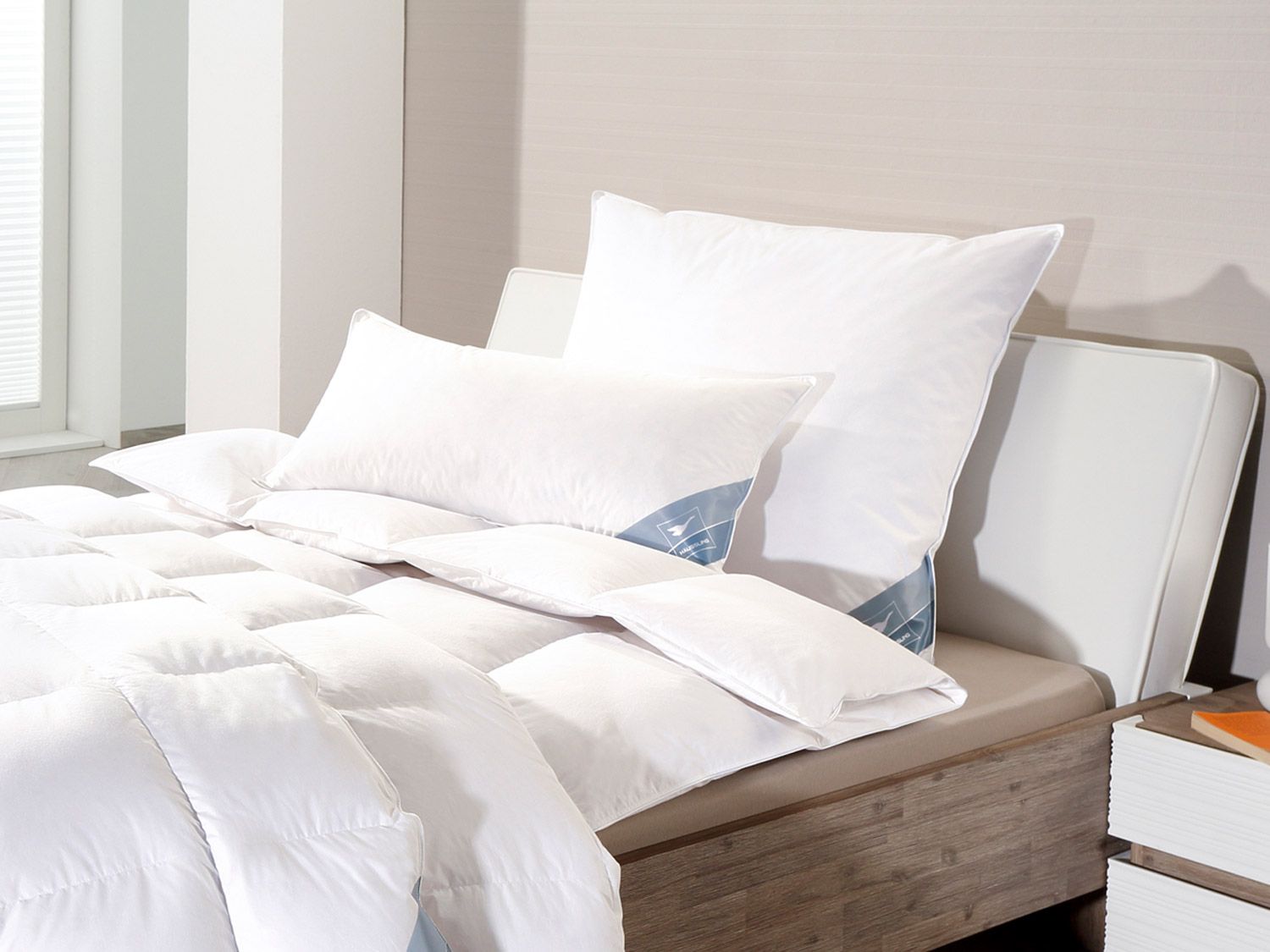 HÄUSSLING HÄUSSLING Poduszka premium z pierzem i puchem 4005029079576