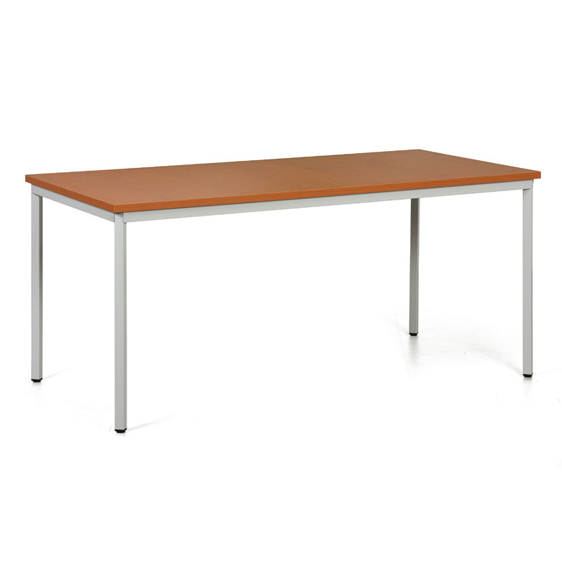 B2B Partner Stół do jadalni TRIVIA, jasnoszara konstrukcja, 1600x800 mm, czereśnia 555433