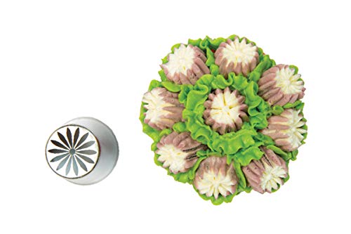 Silikomart - rura kwiatowa 48 - bocchetta in acciaio inox per plecaka ø25 mm