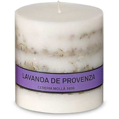 CERERIA MOLLA Świeca Asturias 8 cm Provence Lavender - CERERIA MOLLA B3-IMP-CM-3609