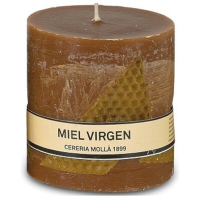 CERERIA MOLLA Świeca Asturias 8 cm Virgin Honey - CERERIA MOLLA B3-IMP-CM-3605