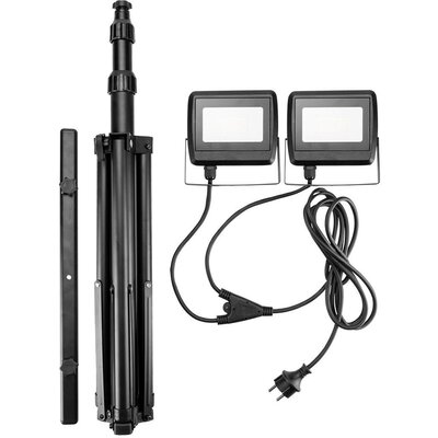 NEO Reflektor podwójny 2x30W SMD LED 5400lm na statywie 1.8m TOP-99-061