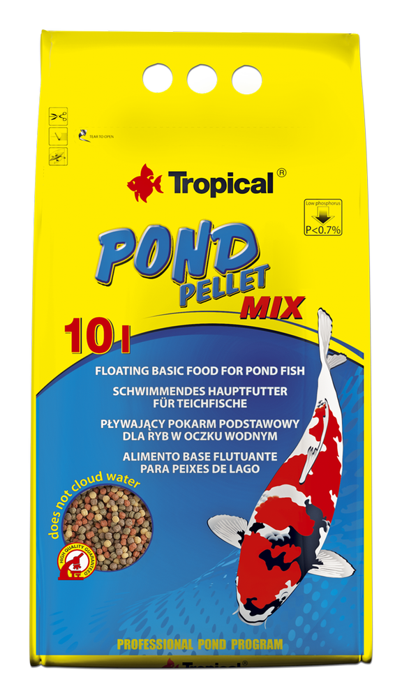 Tropical Pond Pellet Mix 10L\1300g 56643-uniw