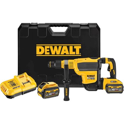 DeWalt młot udarowo-obrotowy SDS-Max 54V Li-Ion 2x9,0Ah [DCH614X2] DCH614X2-QW