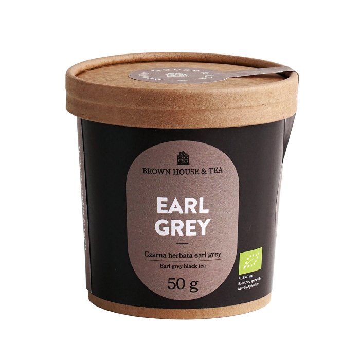Brown House & Tea Brown House & Tea Fede bio czarna herbata earl grey z nagietkiem 40.0 g