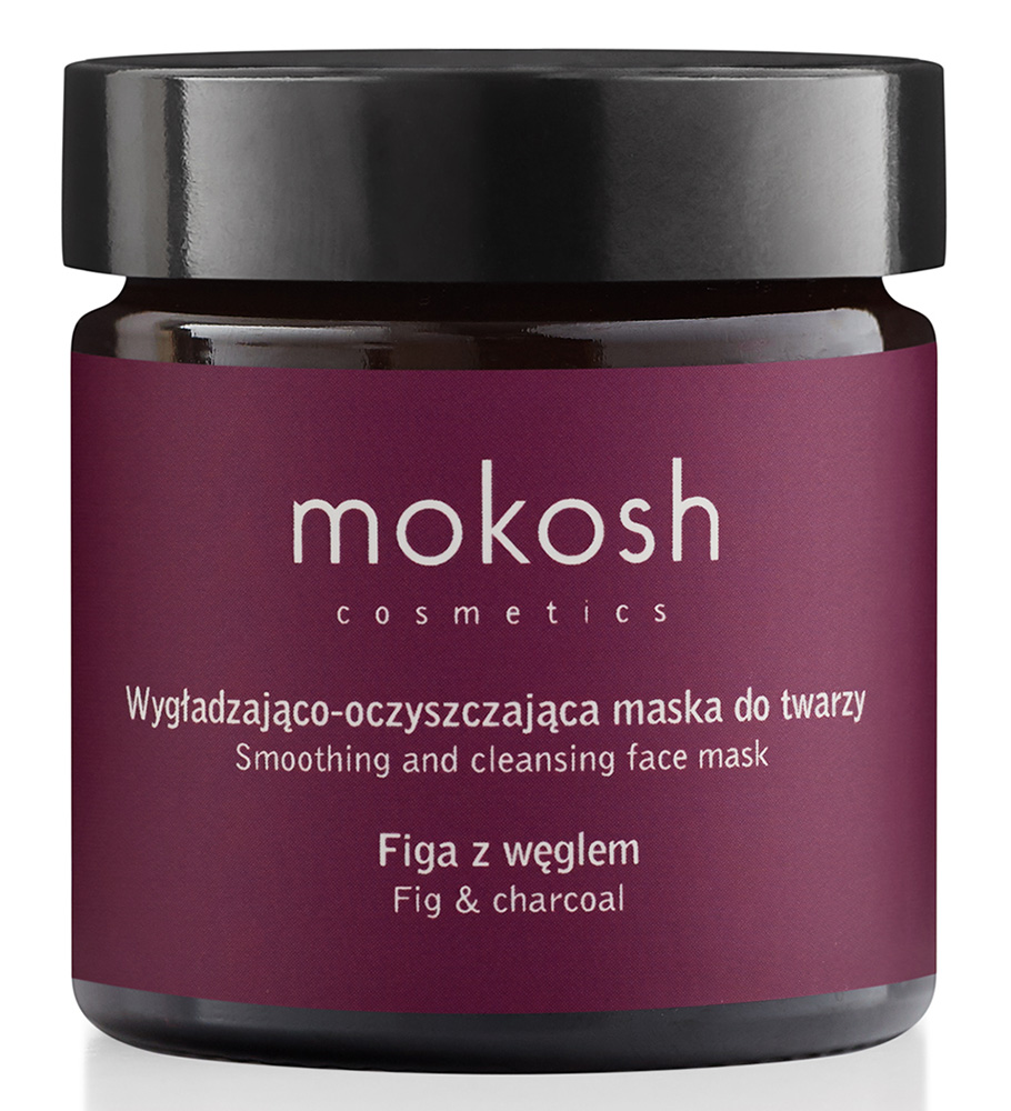 Mokosh wygładzająco-oczyszczająca maska do twarzy figa z węglem 60ml