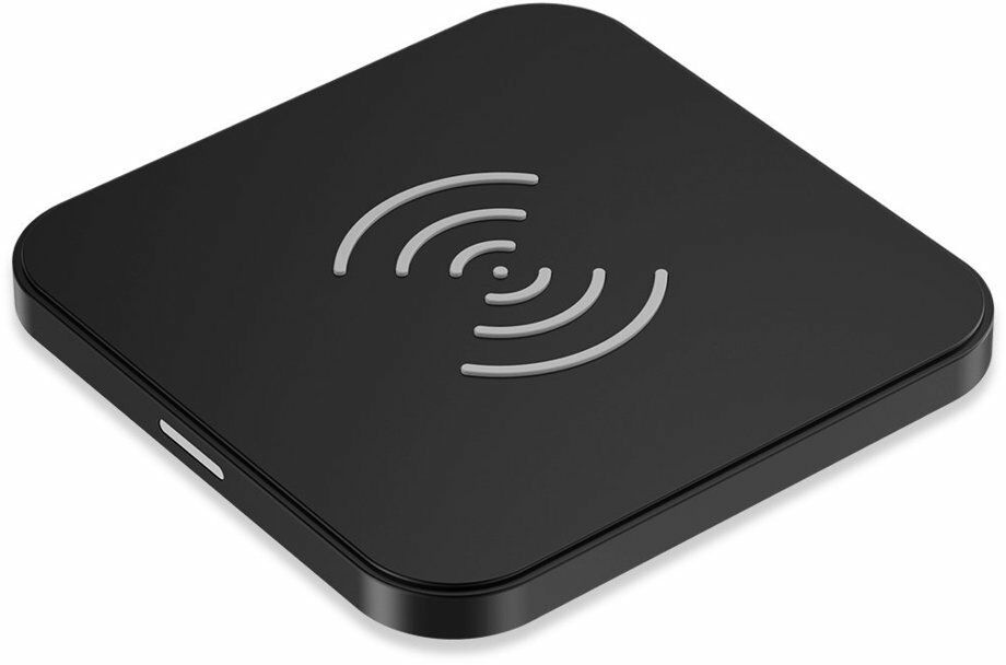 Choetech zestaw 2 x ładowarka bezprzewodowa Qi 10W do telefonu słuchawek czarny (T511-S) + 2 x kabel USB - microUSB czarny MIX00097