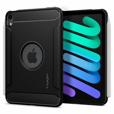 Spigen RUGGED ARMOR IPAD MINI 6 2021 MATTE BLACK FD_20551-0