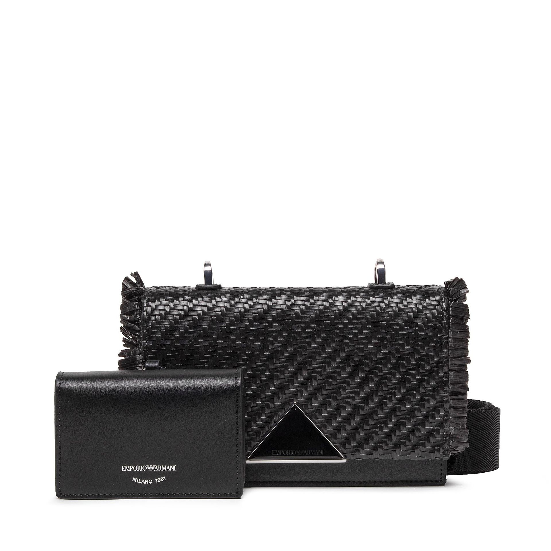 Armani Torebka EMPORIO Y3B180 Y417X 88291 Black/Black/Black