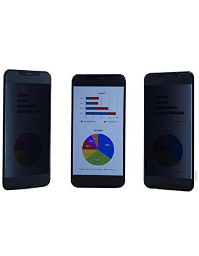 KAPSOLO Privacy szkło ochronne Apple iPhone 11 Pro/XS/X szkło ochronne na wyświetlacz, 3D9H szkło hartowane z zaokrąglonymi krawędziami