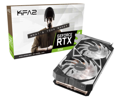 KFA2 GeForce RTX 3050 EX 1-Click OC 8GB GDDR6
