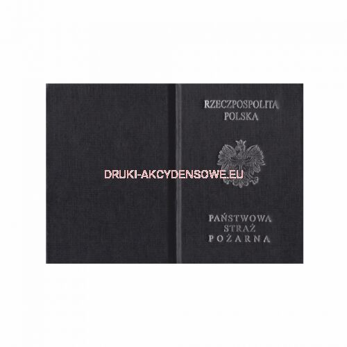 Legitymacja pracownika cywilnego PSP [Pu/Os-221p]