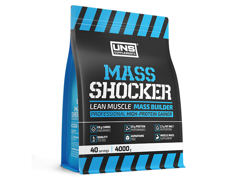 MASS SHOCKER 4000 g Lody truskawkowe