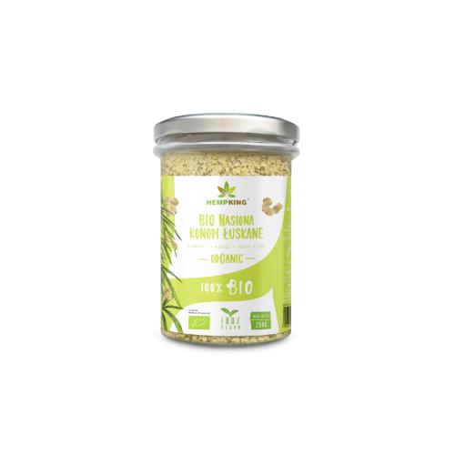 HempKing Bio nasiona konopi łuskane - 250g