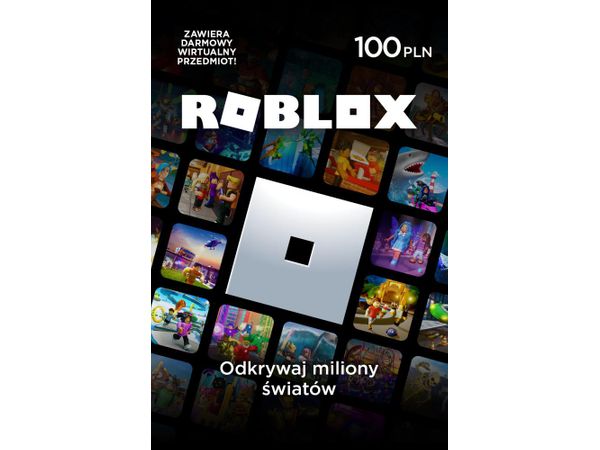 Karta podarunkowa Roblox 100 | Darmowa dostawa