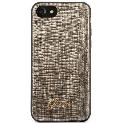 Guess Lizard Case Etui iPhone SE 2020 8 7 Gold 10_17123