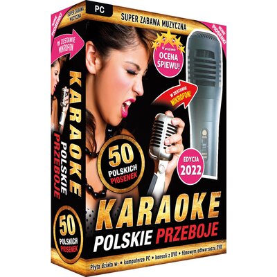 Karaoke Polskie Przeboje Edycja 2022 Mikrofon GRA PC