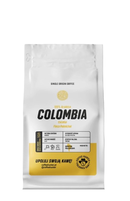 COFFEE HUNTER Kawa ziarnista COFFEE HUNTER Kolumbia Excelso Finca Palmichal 250g 11259-uniw