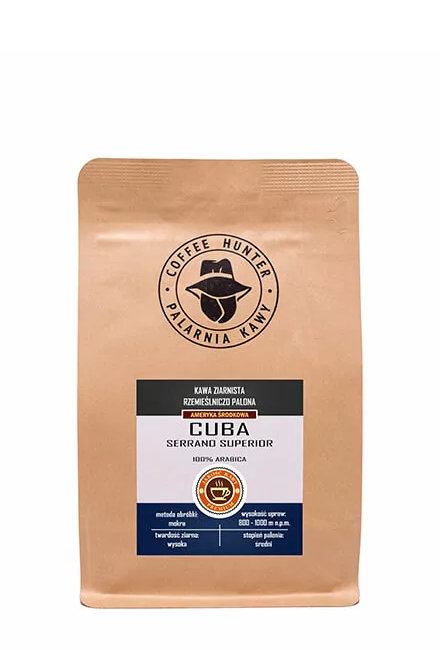 COFFEE HUNTER Kawa ziarnista  Kuba Serrano Superior 250g