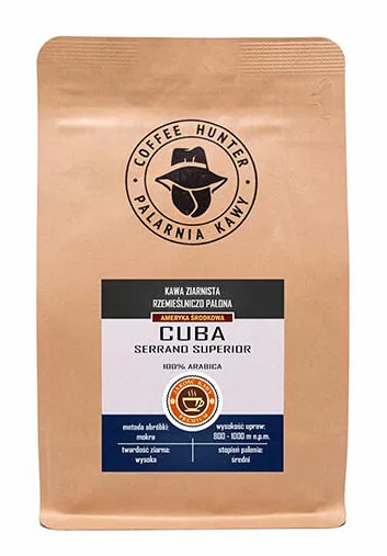 COFFEE HUNTER Kawa ziarnista  Kuba Serrano Superior 1kg