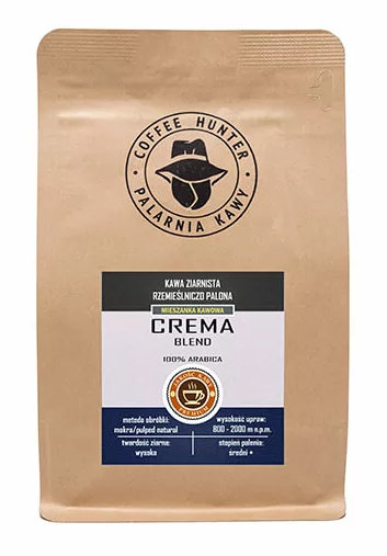 COFFEE HUNTER Kawa ziarnista  Crema Blend 1kg