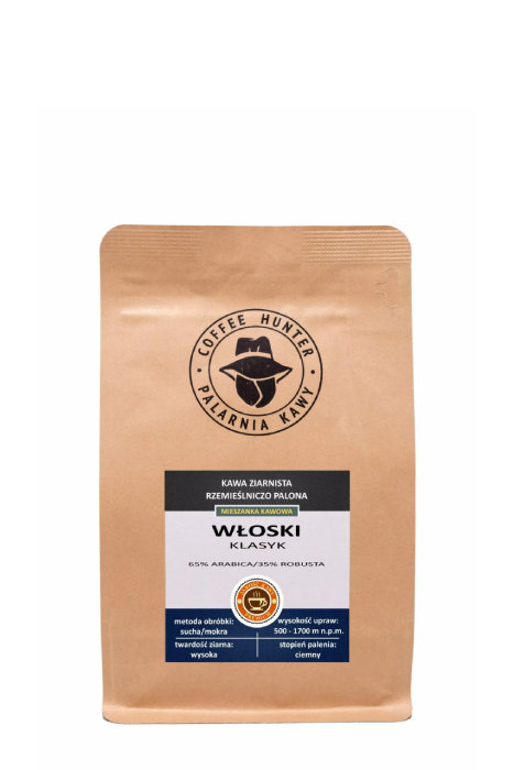 COFFEE HUNTER Kawa ziarnista COFFEE HUNTER Włoski Klasyk 250g 11277-uniw