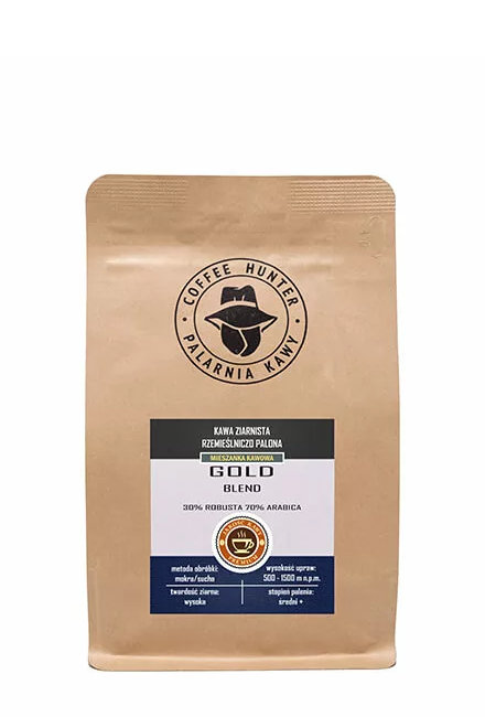 COFFEE HUNTER Kawa ziarnista COFFEE HUNTER Gold Blend 250g 11279-uniw