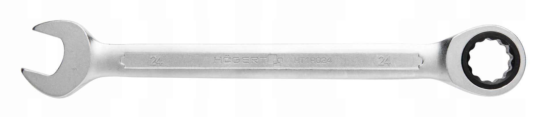 GTV Hogert Klucz płasko oczkowy z grzechotką ze stali CrV, 13 mm, 72T HT1R013 HT1R013
