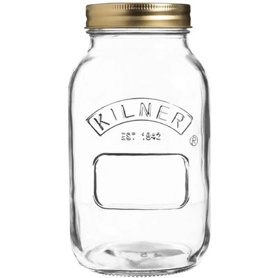 Kilner Słoik do domowych przetworów, przechowywania 1l Preserve Jars