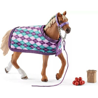 TM Toys Koń rasy angielskiej z kocem SLH42360