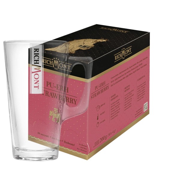 Richmont Pu-Erh Strawberry 50x4g herbata w saszetkach