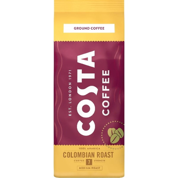 COSTA COFFEE Kawa mielona COSTA COFFEE COLOMBIA 200 G > Zyskaj 50zł za każde wydane 500zł! Nie czekaj! 