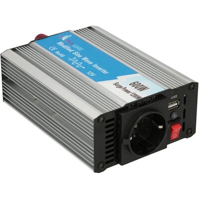 EXTRALINK Przetwornica napięcia EXTRALINK 12V na 230V 600W Modyfikowana sinusoida Raty EX.18051