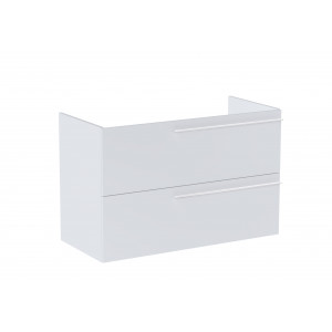 ROCA A857771529 ELLA Szafka podumywalkowa 100 cm z 2 szufladami, do kompletacji z blatem