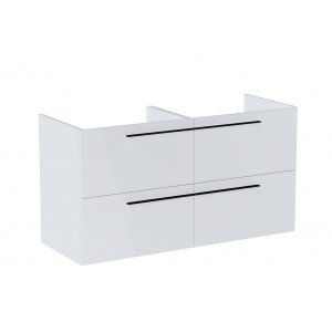 ROCA A857772806 ELLA Szafka podumywalkowa 120 cm z 4 szufladami, do kompletacji z blatem