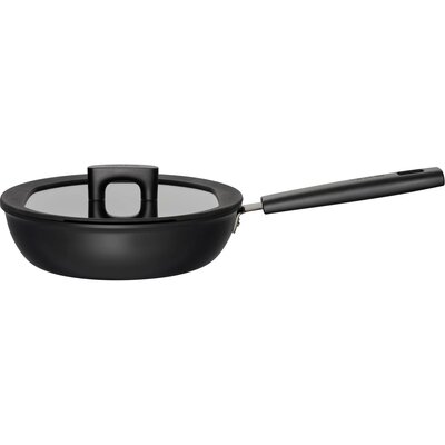 Fiskars Patelnia Hard Face z pokrywką - 24 cm 1052230 1052230