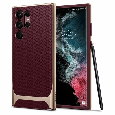 Spigen NEO HYBRID GALAXY S22 ULTRA BURGUNDY fd-20682-0